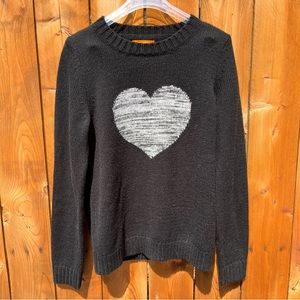 Joe fresh big heart sweater